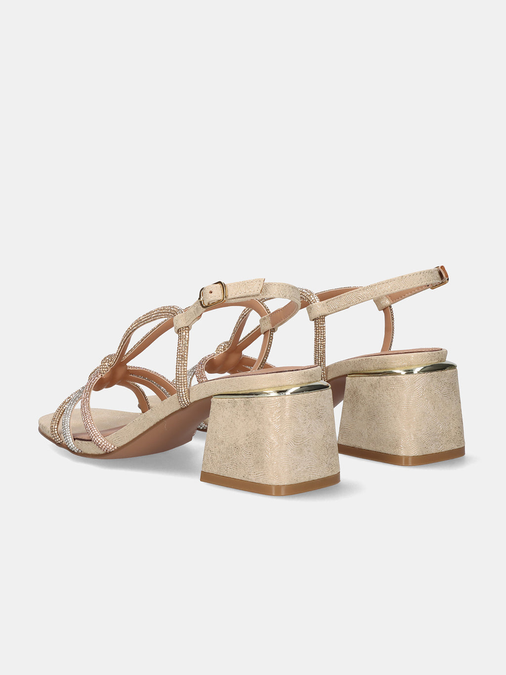 CARMEN-300B STRASS GOLD SILV