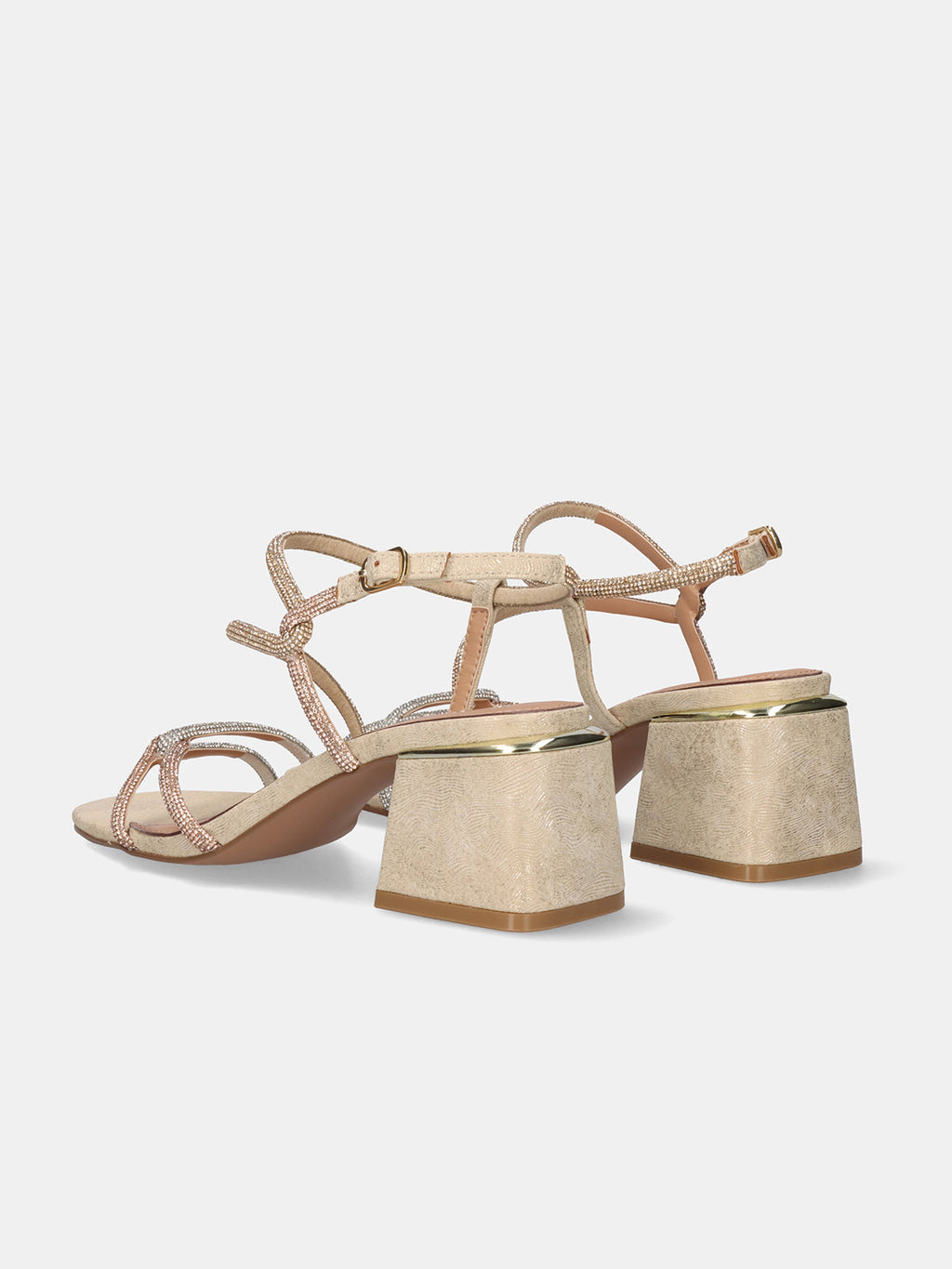 CARMEN-777 STRASS GOLD SILV