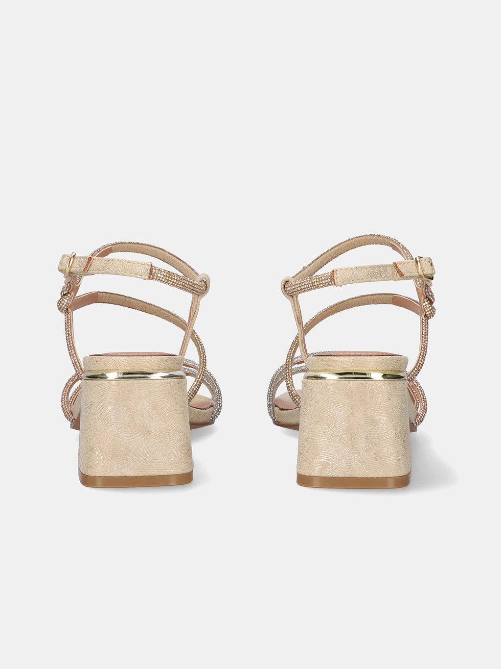 CARMEN-777 STRASS GOLD SILV