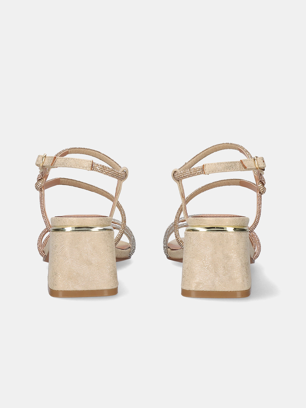 CARMEN-777 STRASS GOLD SILV