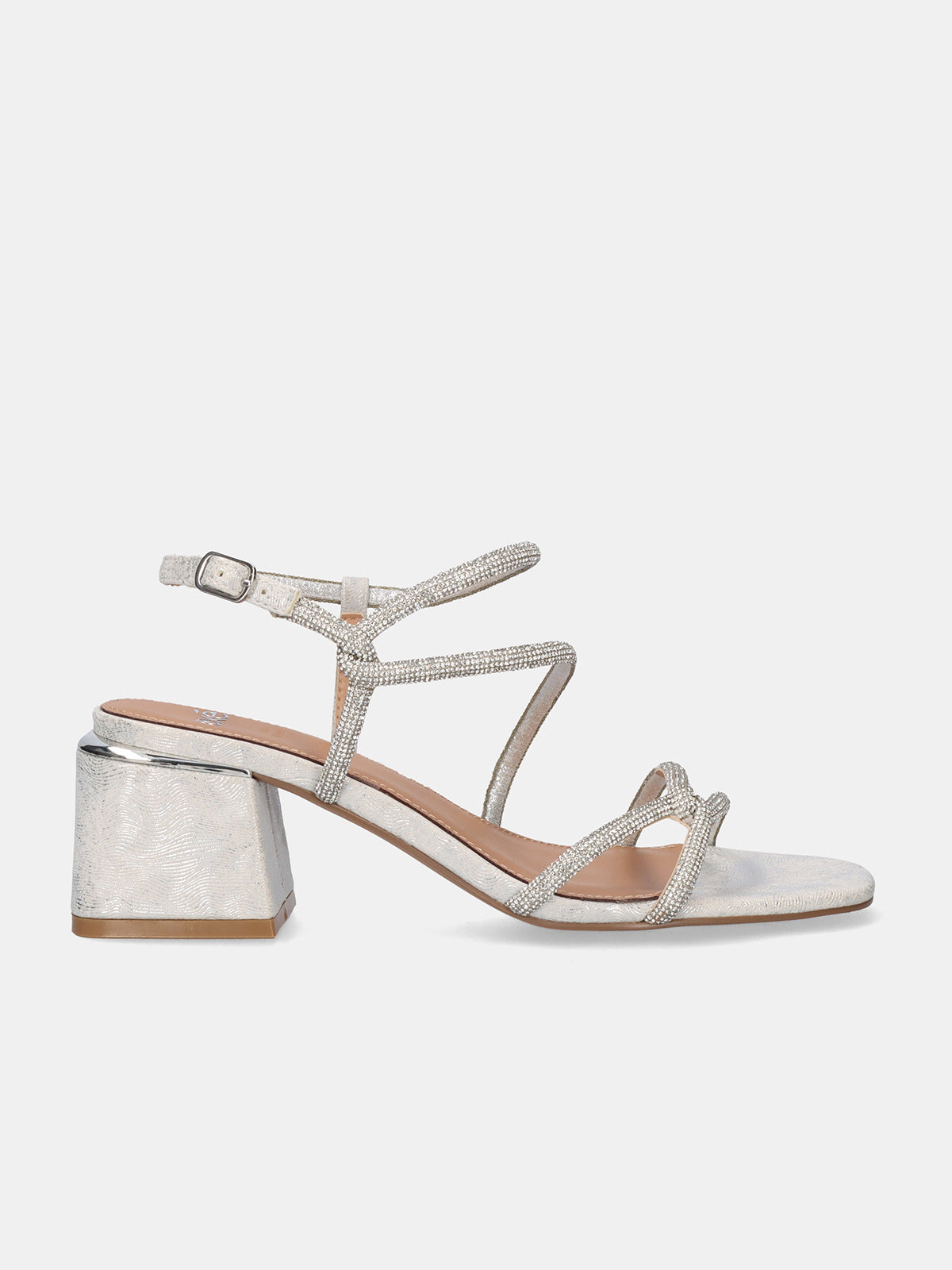 CARMEN-777 STRASS SILVER