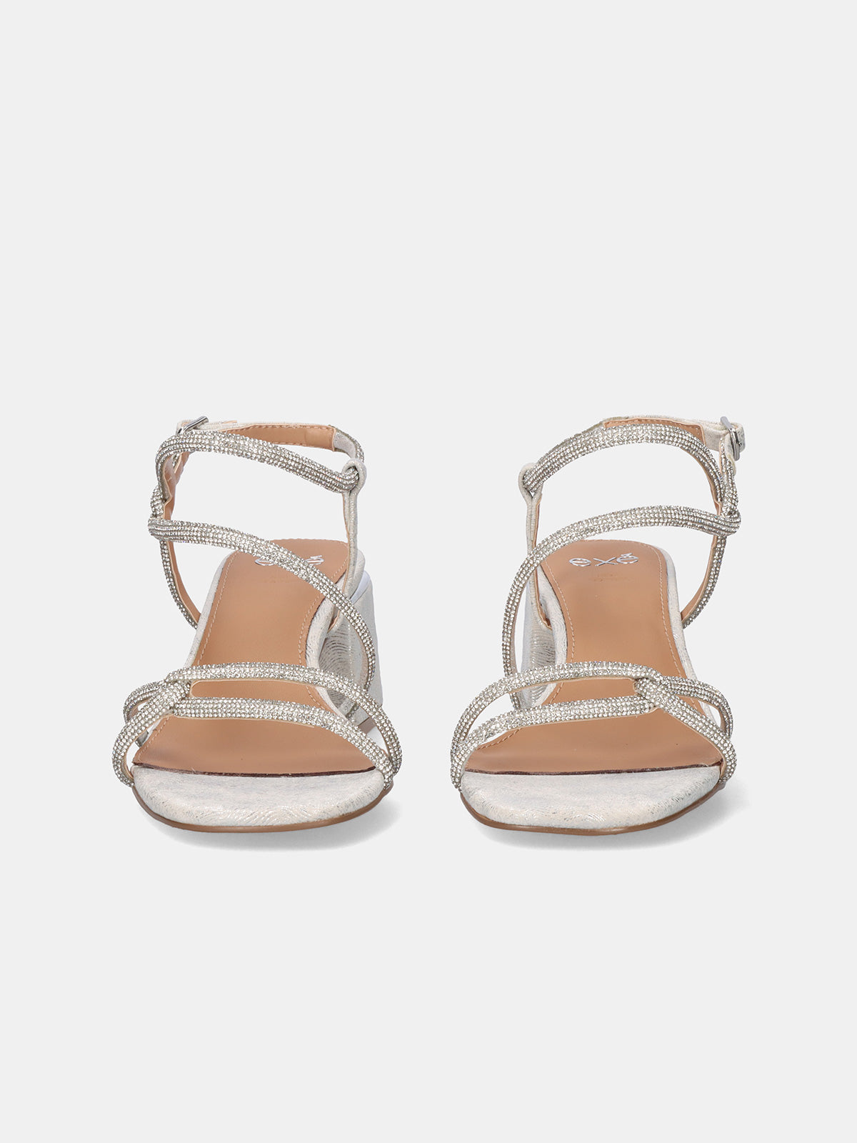 CARMEN-777 STRASS SILVER