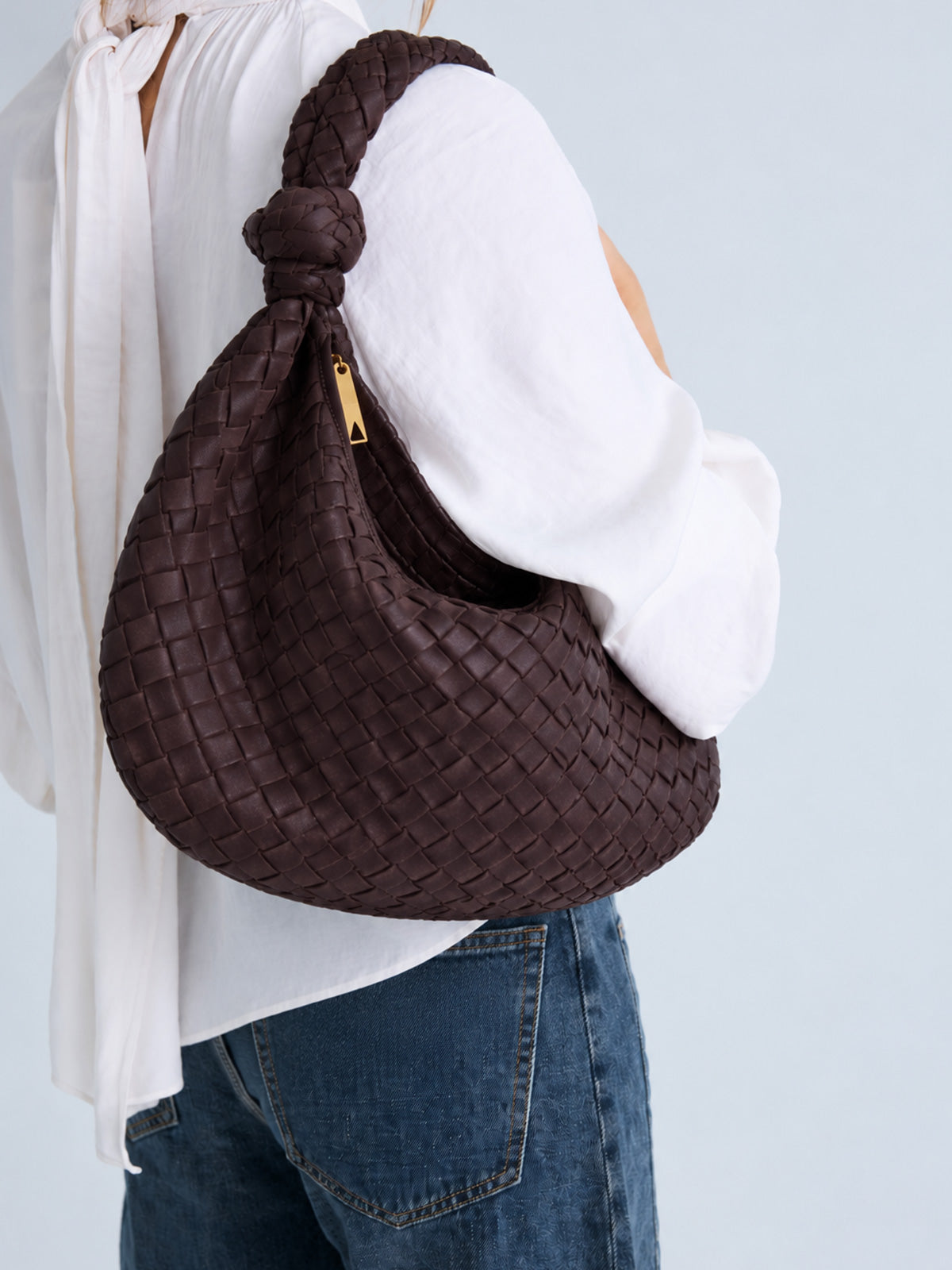CLEO-1886 TEXTIL CHOCOLATE