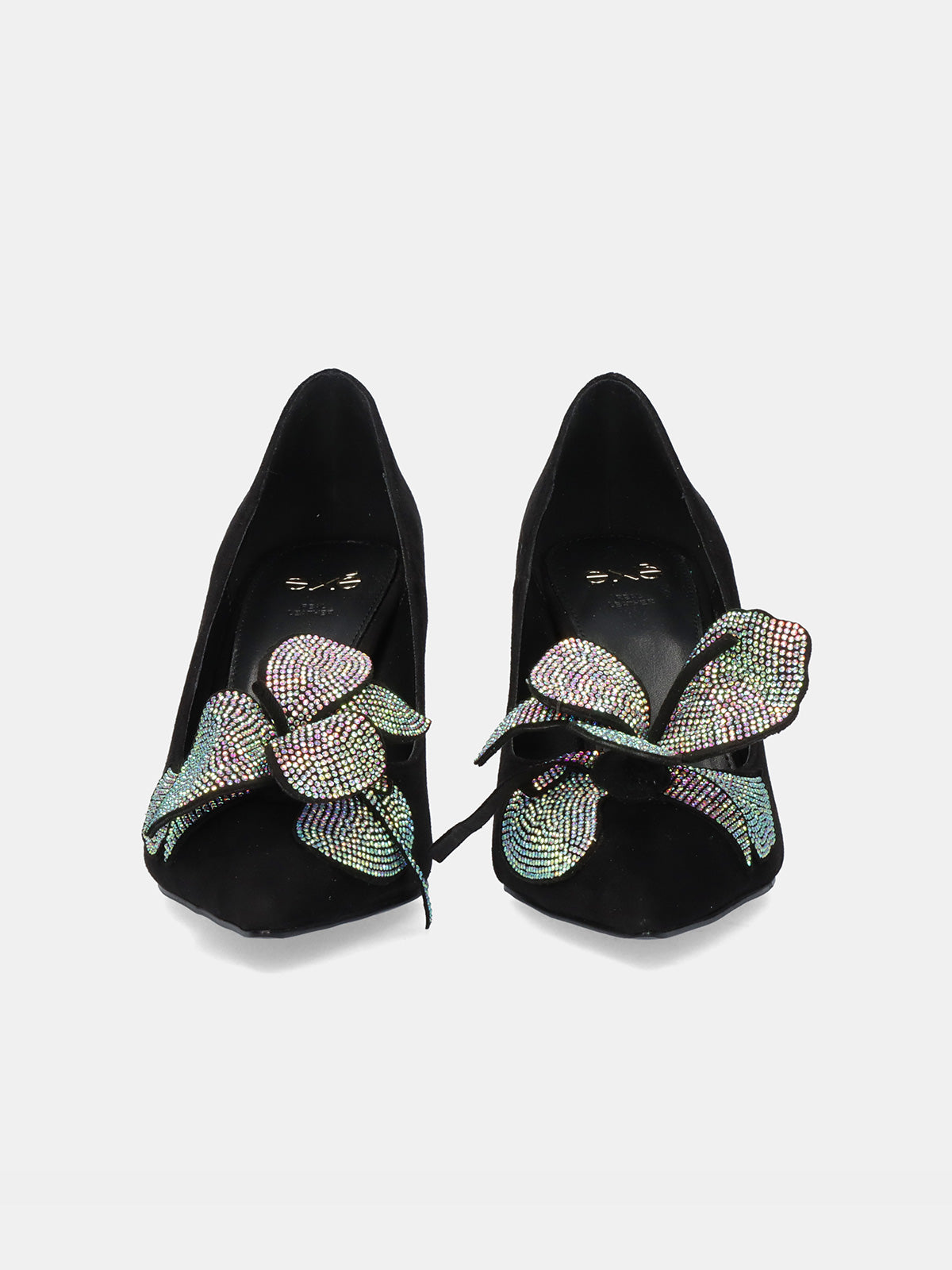 CORINA-139 FABRIC BLACK-SILV