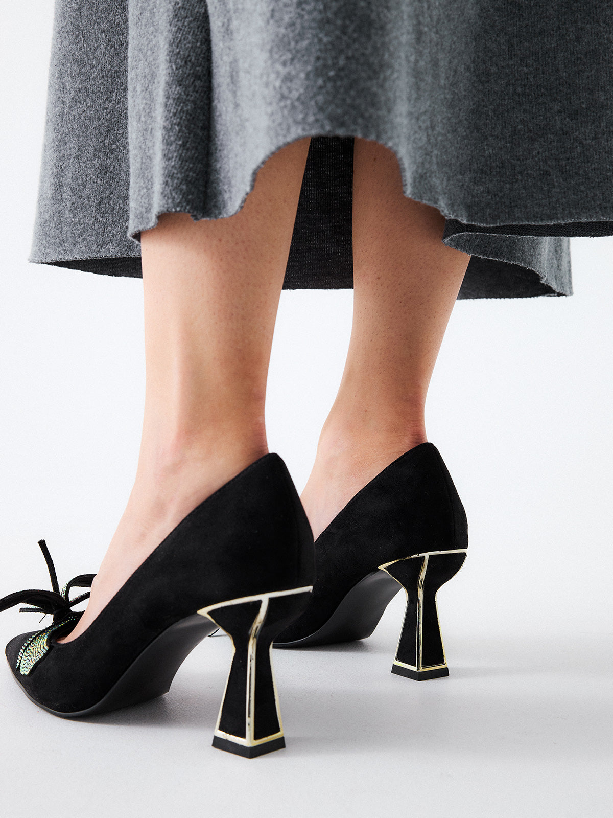 CORINA-139 FABRIC BLACK-SILV