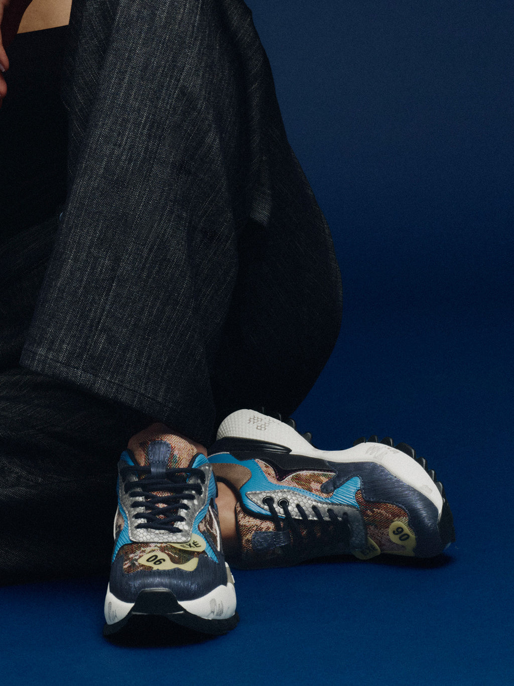 D190608-13 PU BLACK BLUE