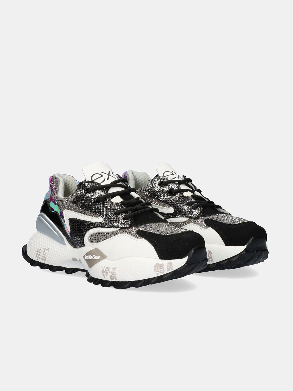 D190608-17 PU BLACK-SILV