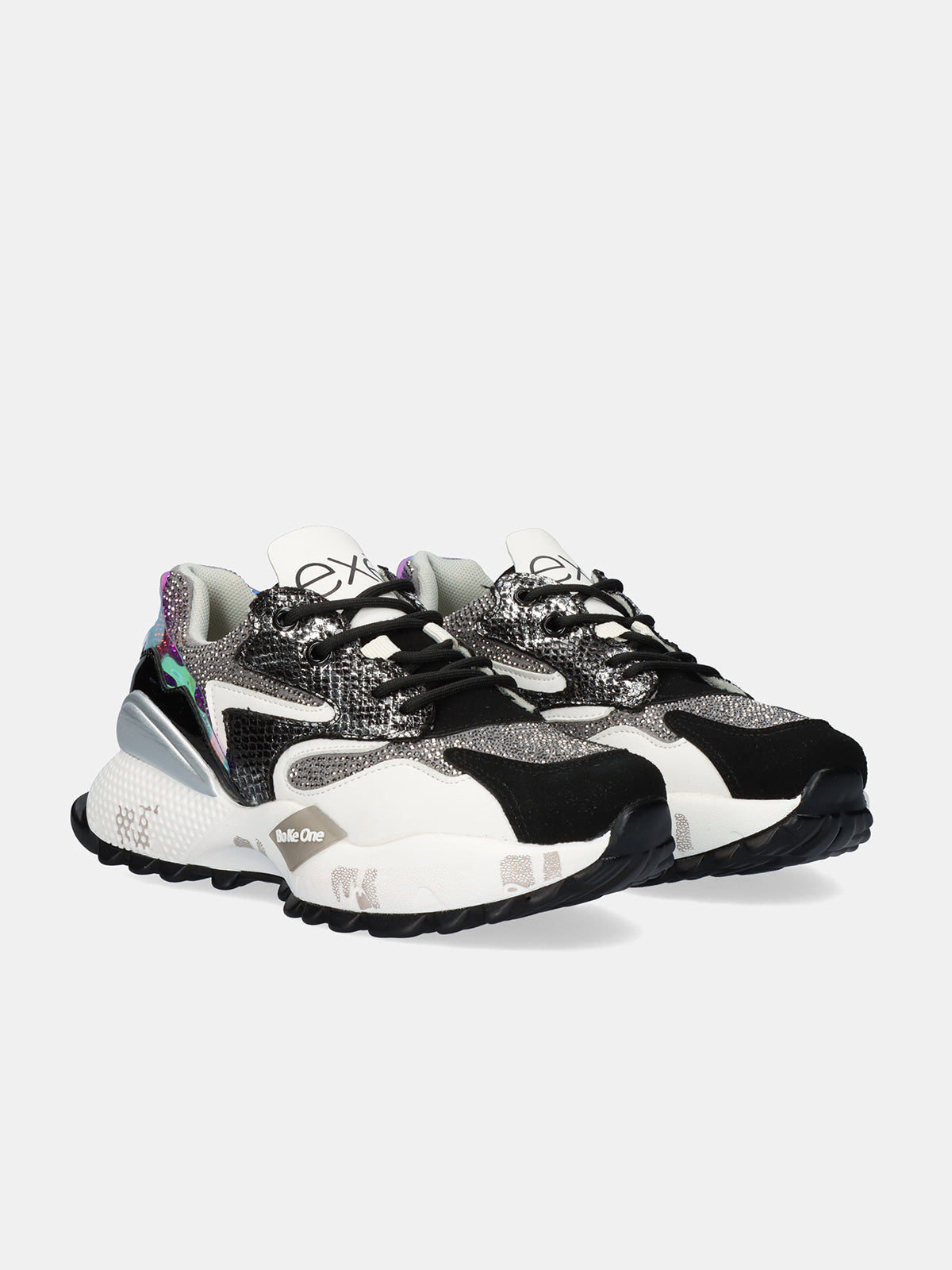 D190608-17 PU BLACK-SILV