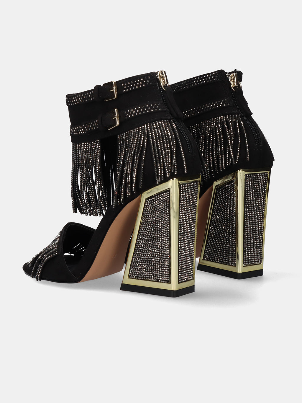 DOMINIC-520 STRASS BLACK