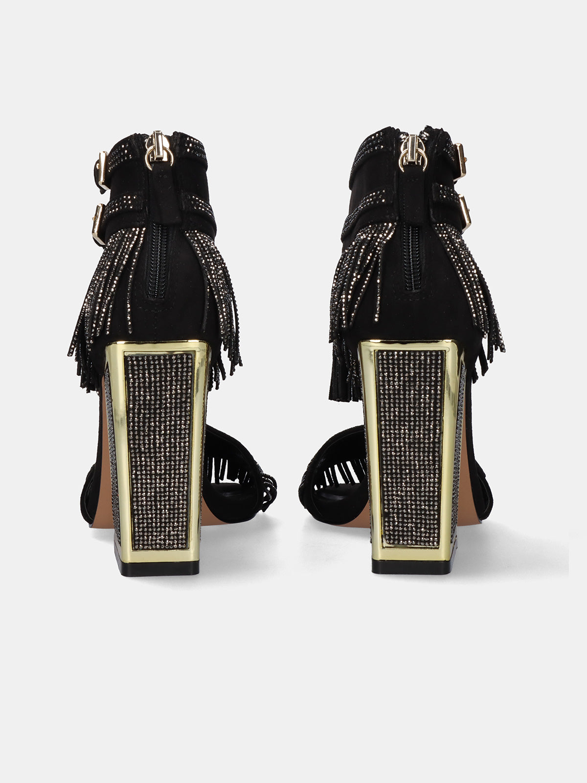 DOMINIC-520 STRASS BLACK