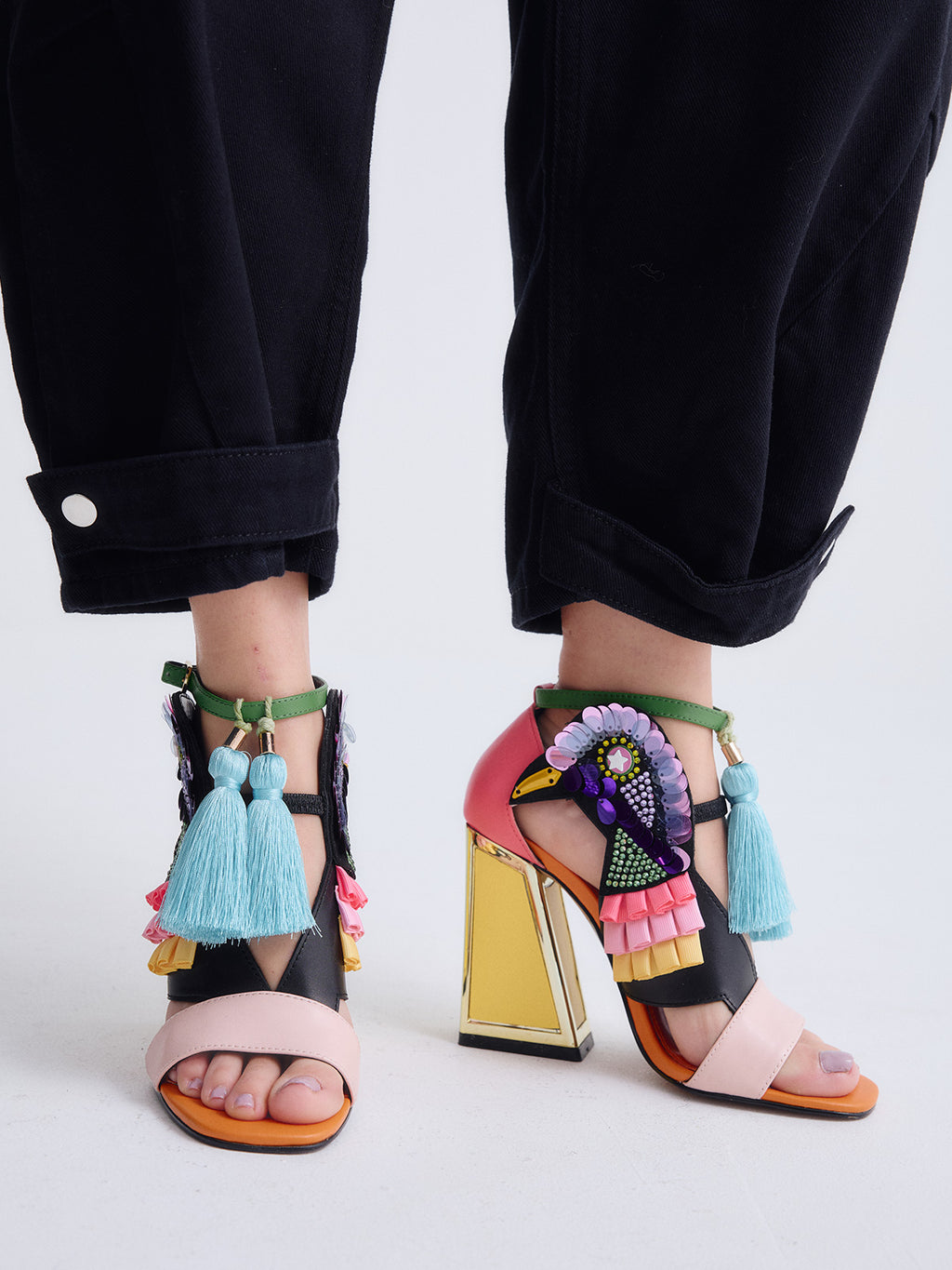 DOMINIC-596 PU YELLOW PNK