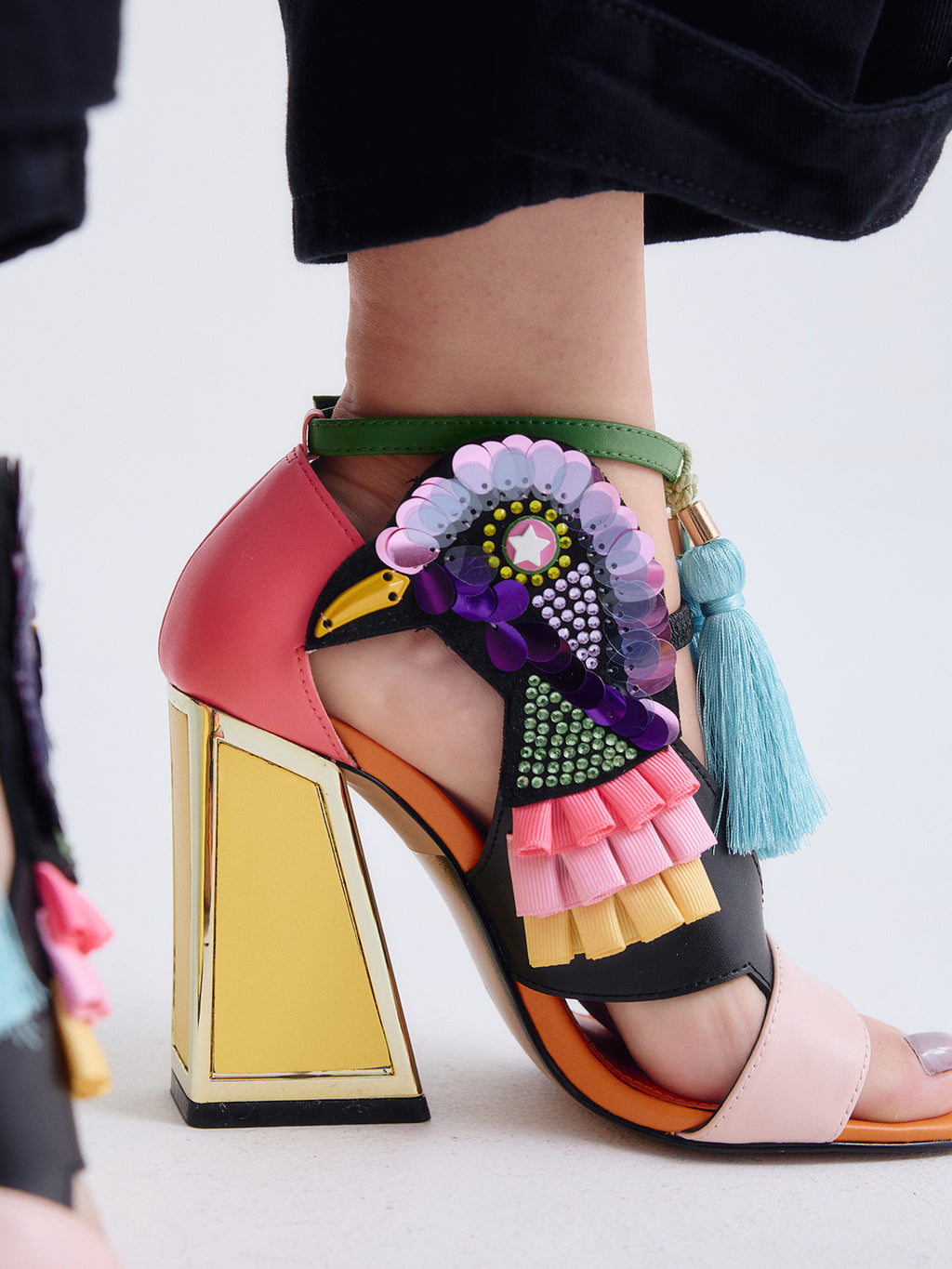 DOMINIC-596 PU YELLOW PNK