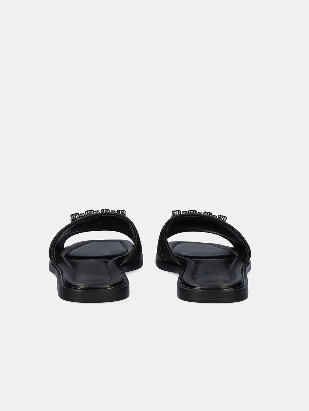 DORETA-488 RAFFIA BLACK