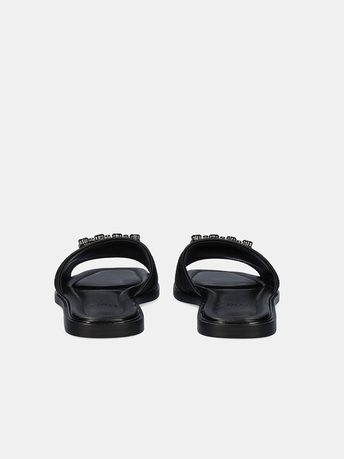 DORETA-488 RAFFIA BLACK