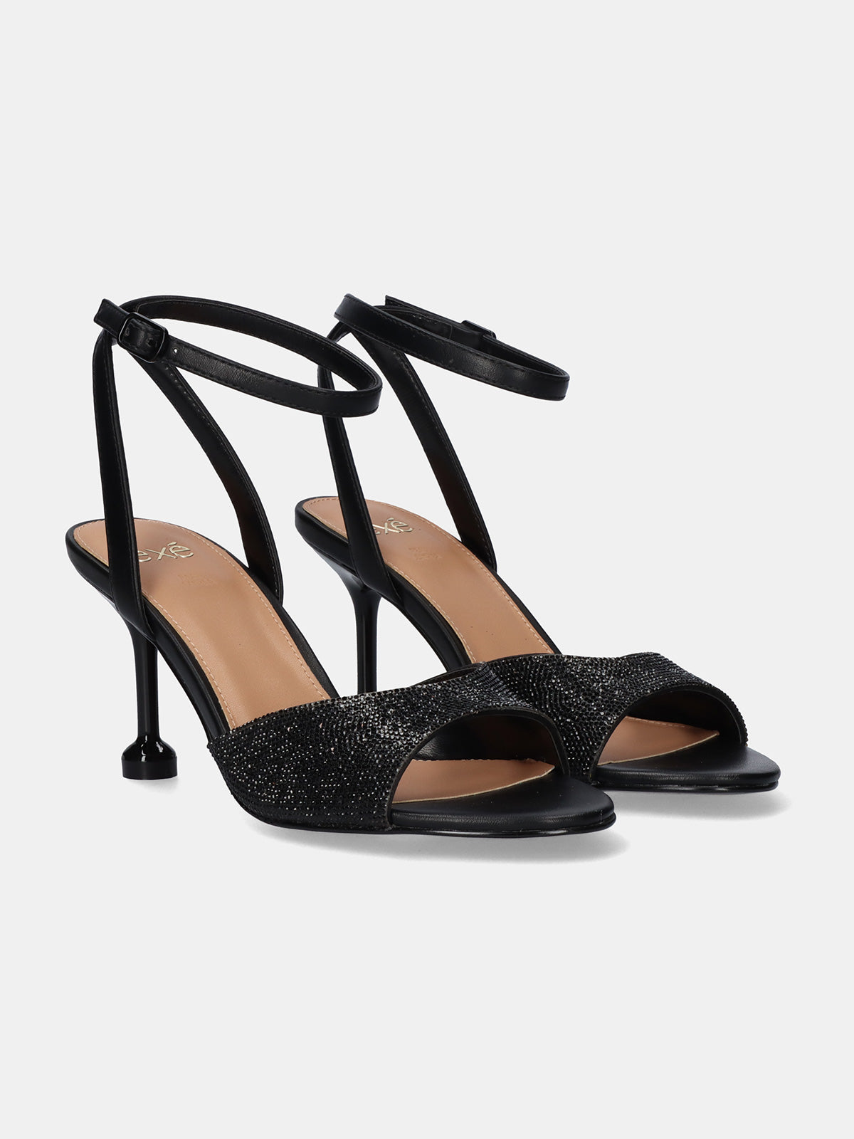 ELLA-250 STRASS BLACK