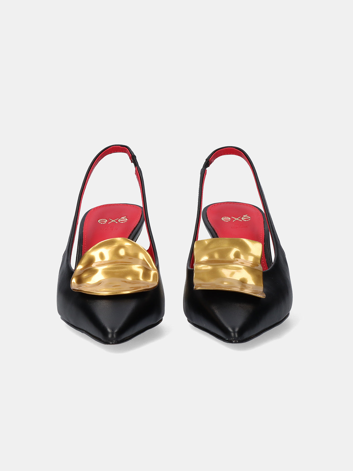 GRETA-300 PU BLACK-GOLD