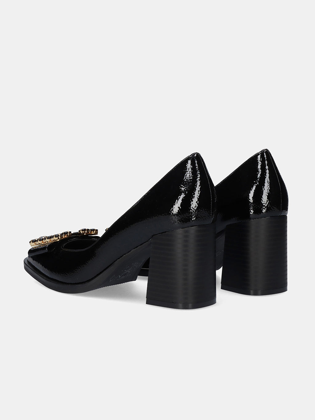 JOHANNA-430 PATENT BLACK