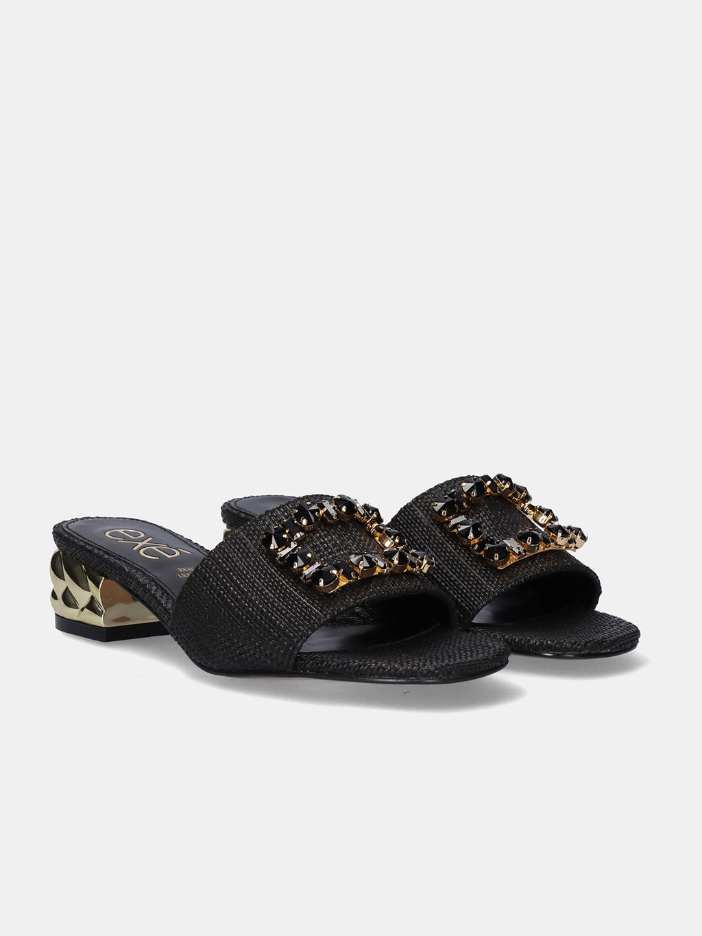 KATY-257 RAFFIA BLACK