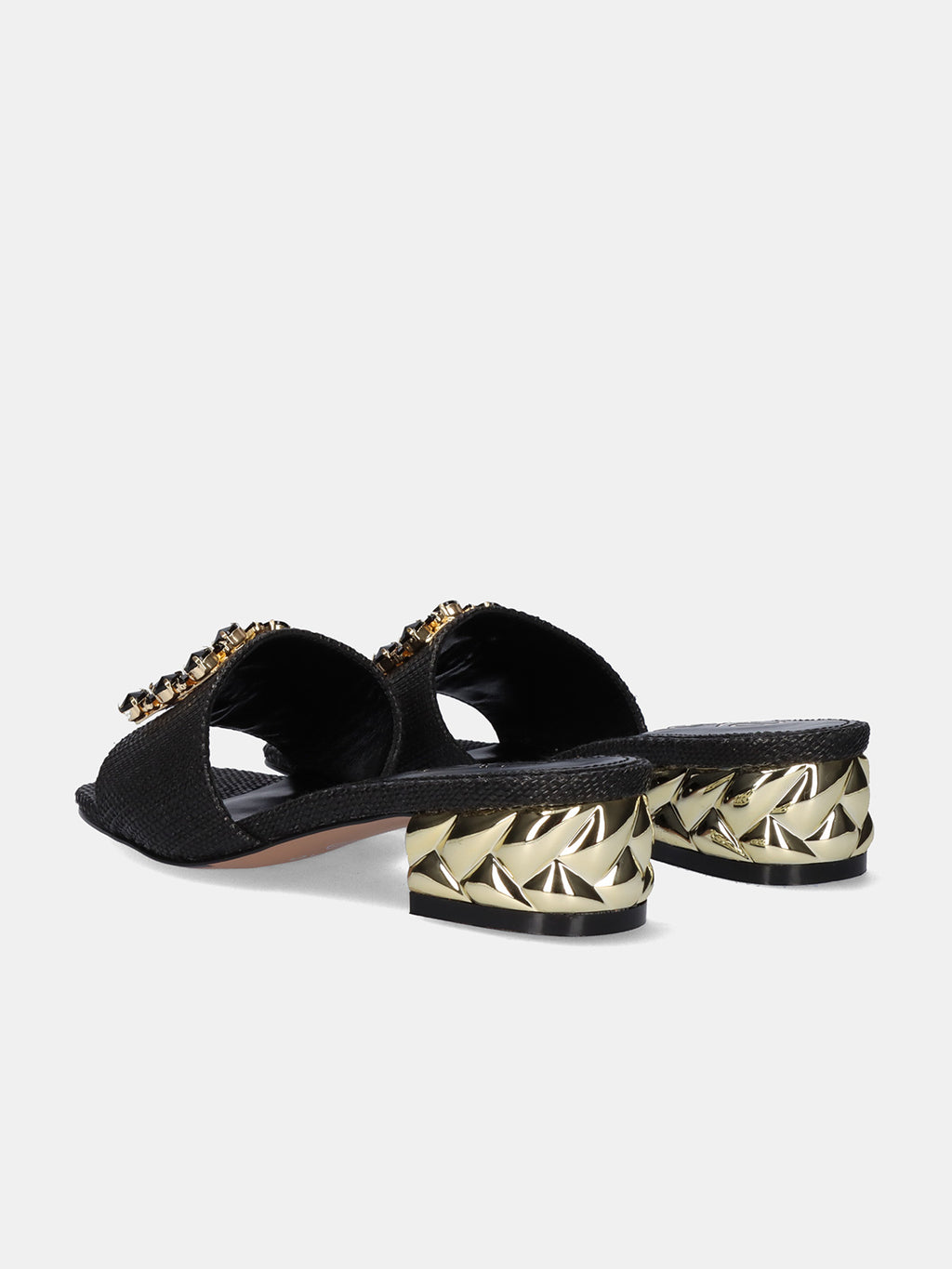 KATY-257 RAFFIA BLACK
