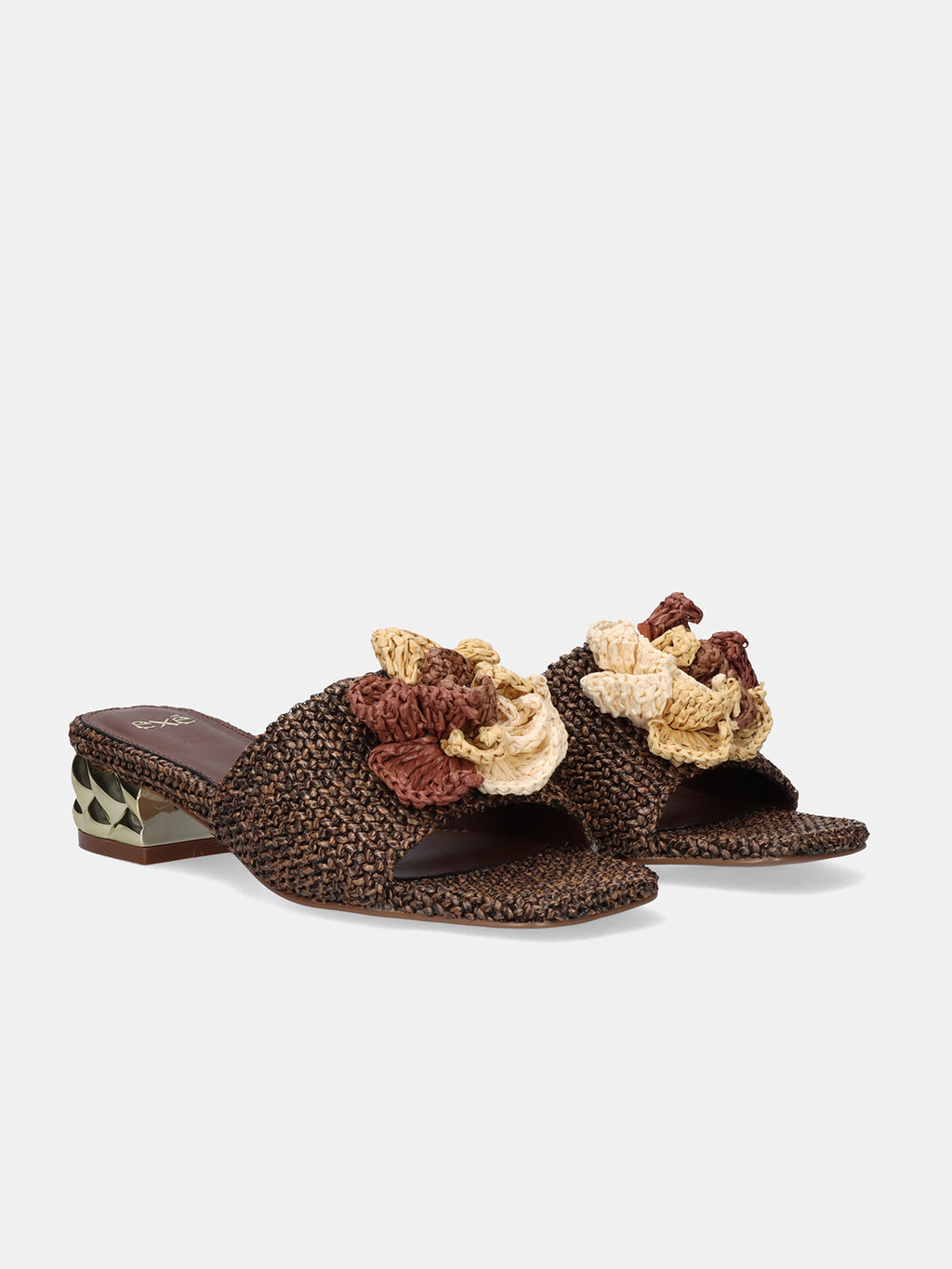 KATY-401 RAFFIA BROWN