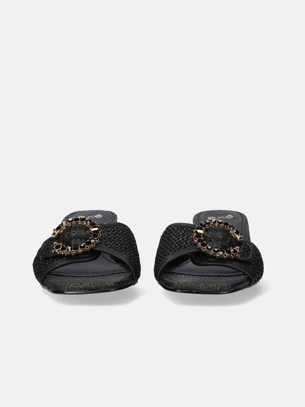 KATY-410 RAFFIA BLACK