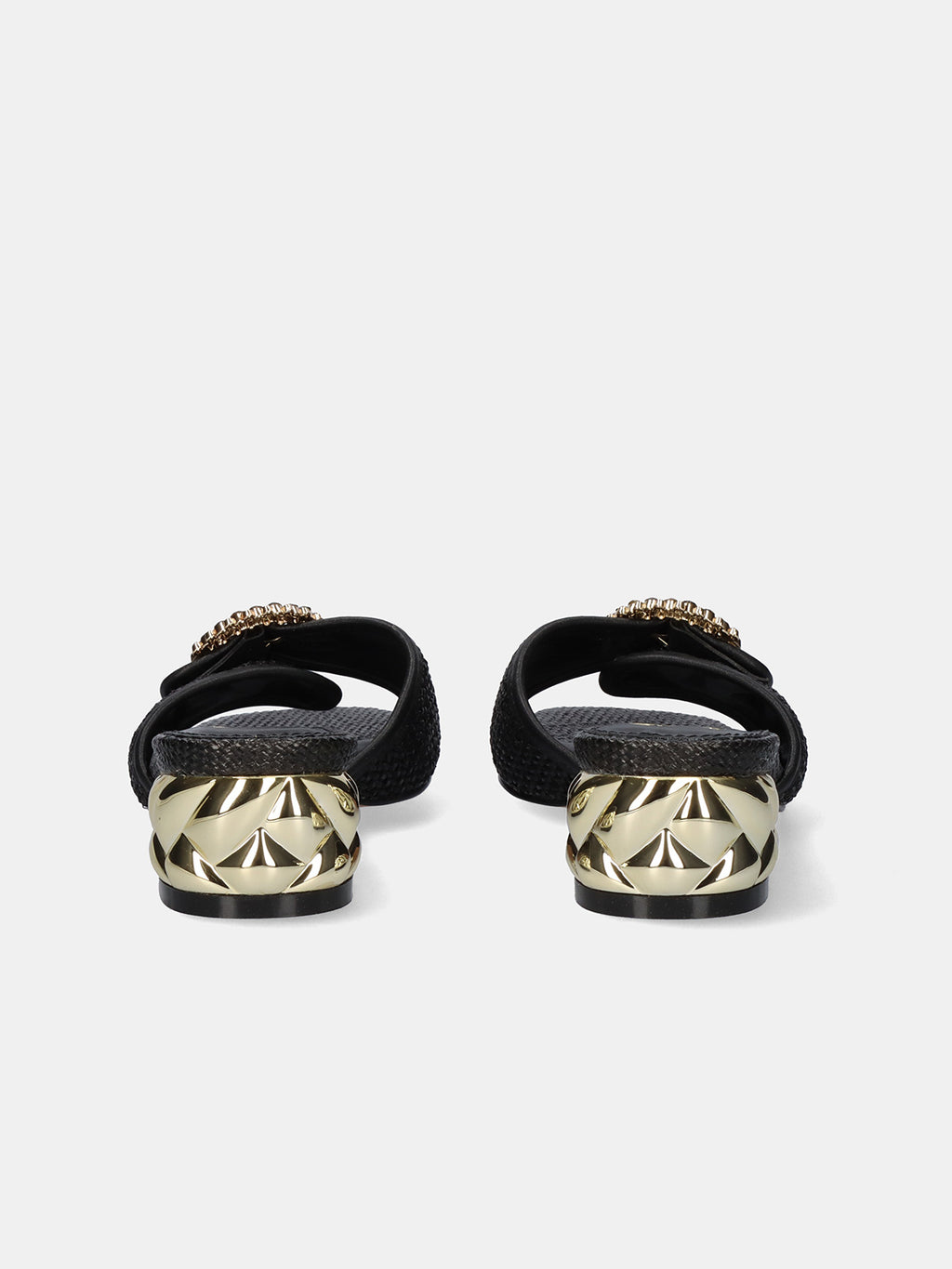 KATY-410 RAFFIA BLACK