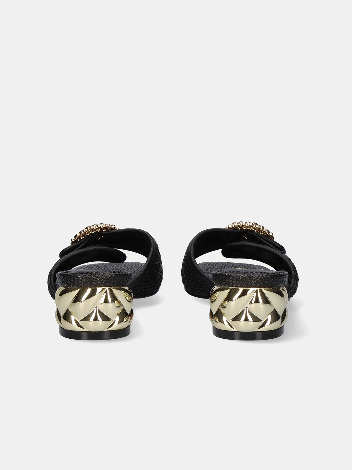 KATY-410 RAFFIA BLACK