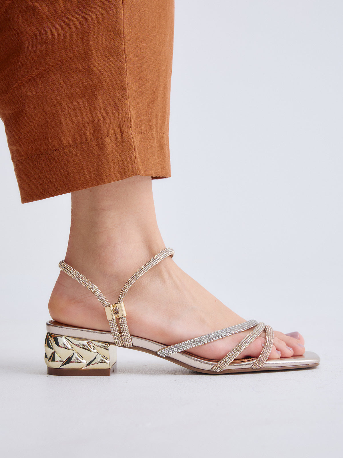 KATY-485 STRASS GOLD SILVER