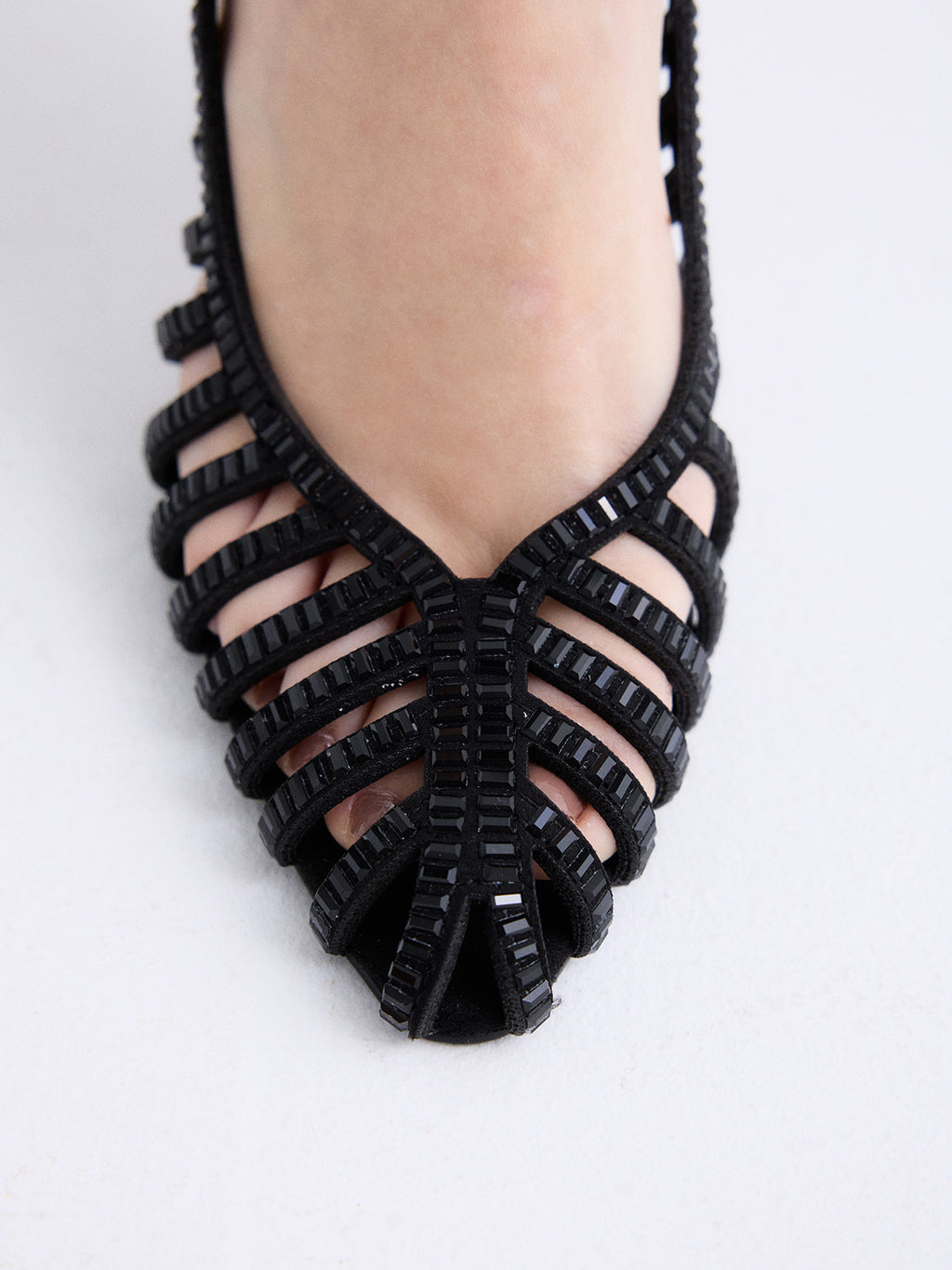 KELLY-505 STRASS BLACK