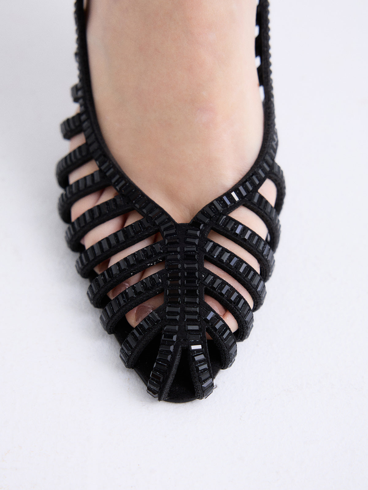 KELLY-505 STRASS BLACK