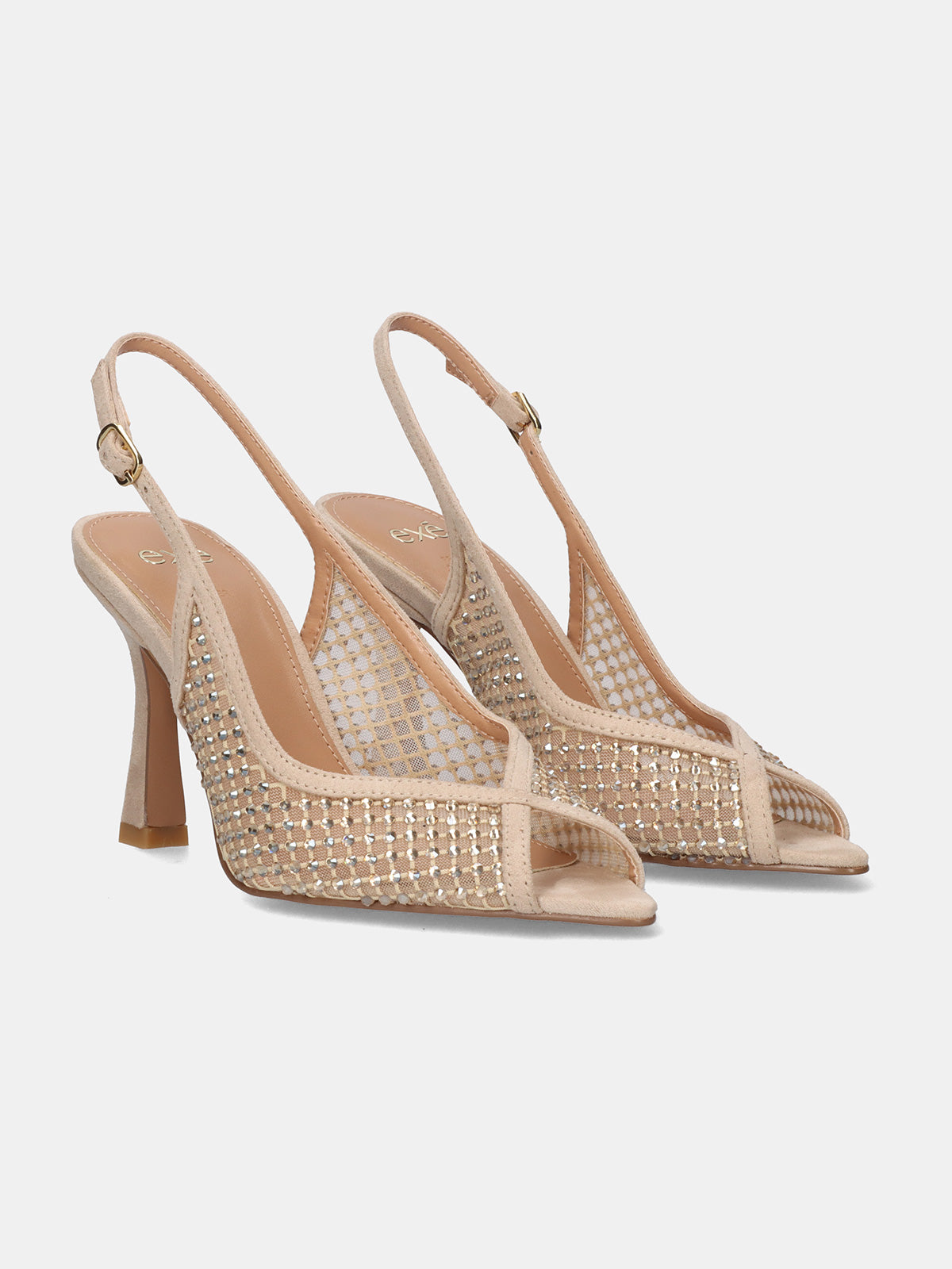 KELLY-516 STRASS BEIGE