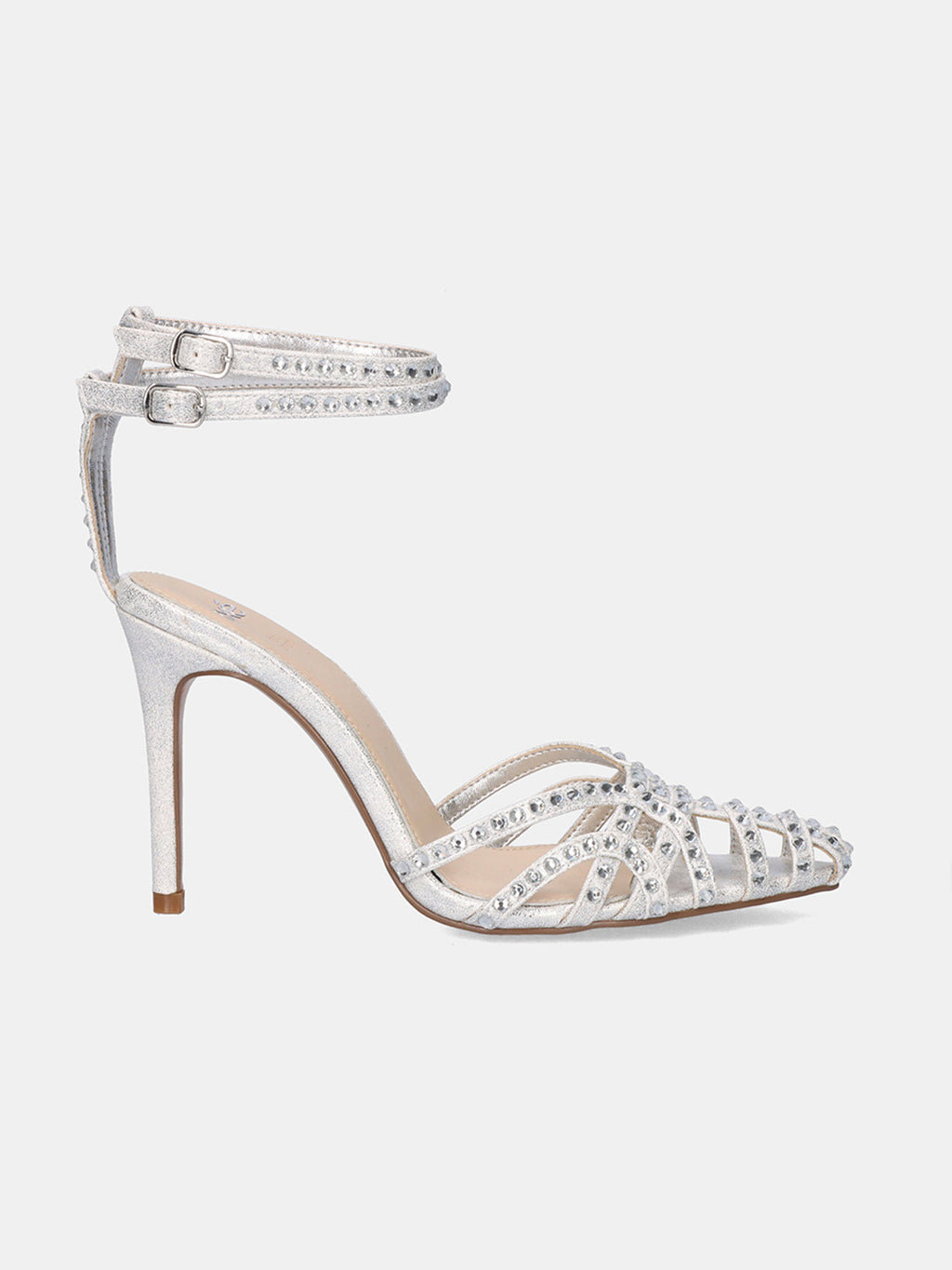 KRISTI-343 STRASS SILVER