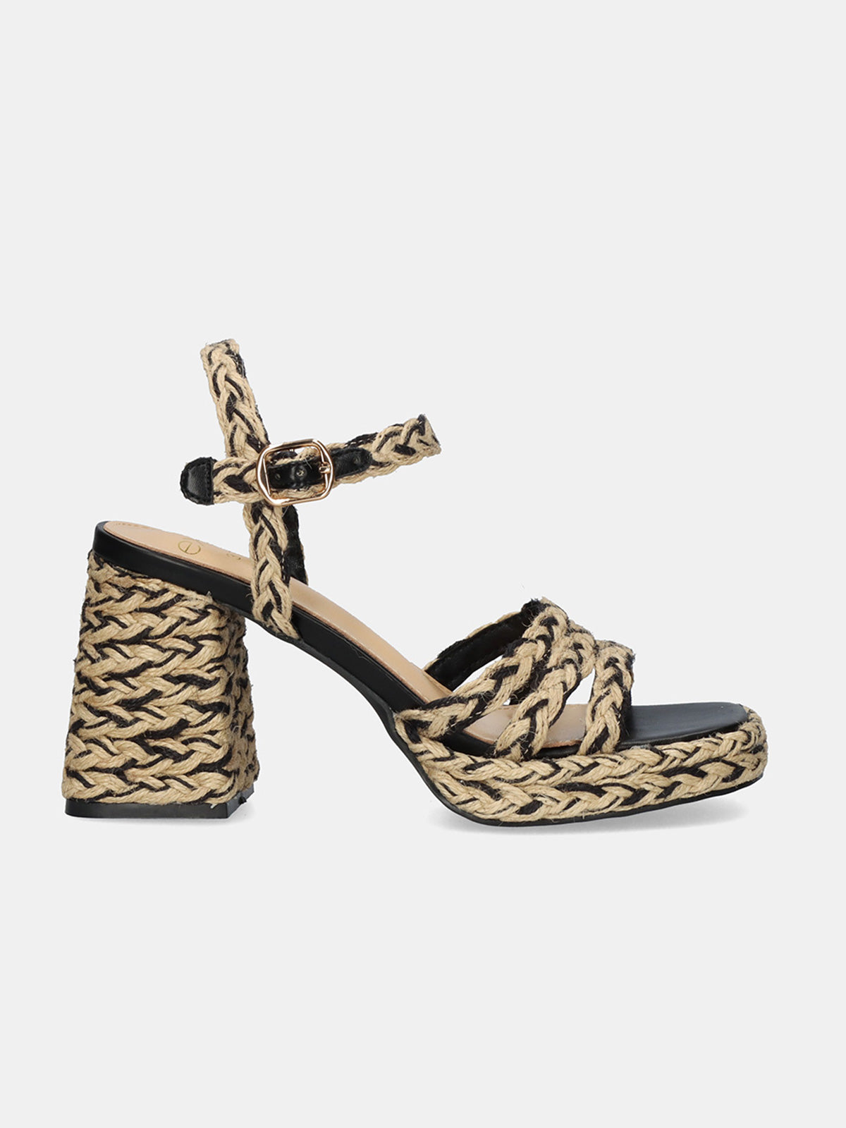 L7432-5 RAFFIA BLACK