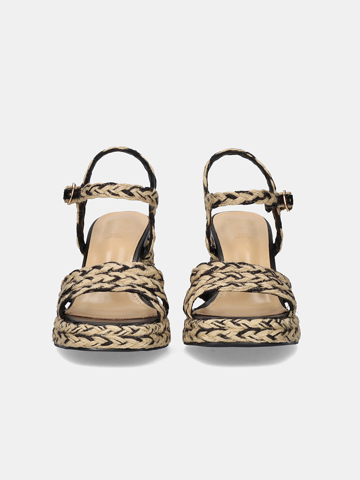 L7432-5 RAFFIA BLACK