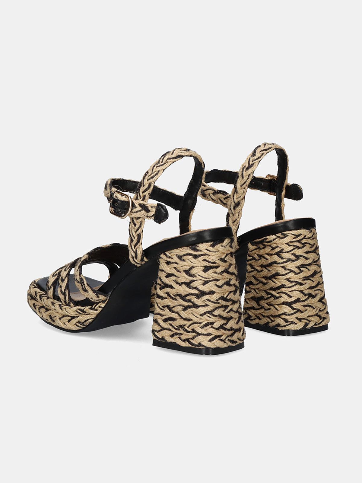 L7432-5 RAFFIA BLACK