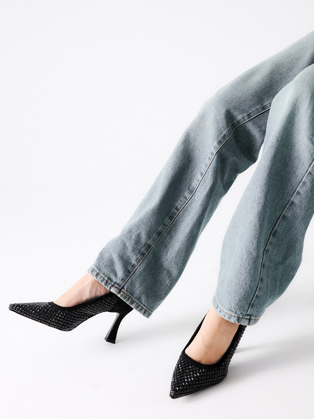 LAMINA-255 STRASS BLACK