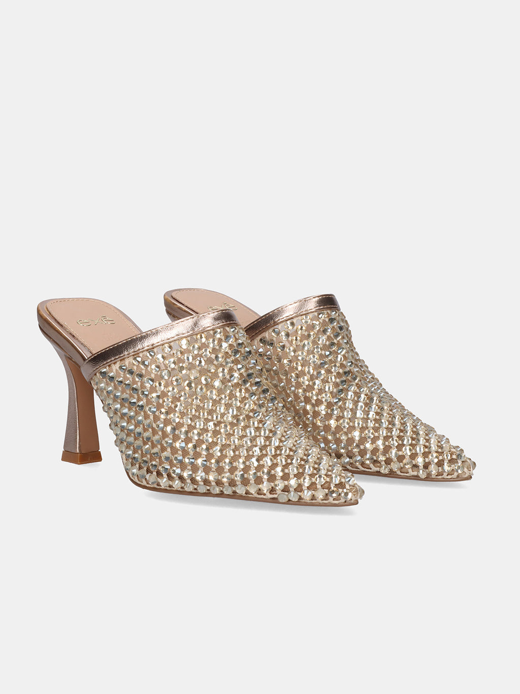 LAMINA-285 STRASS GOLD