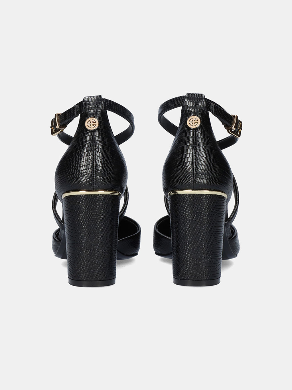 LESLIE-228 LIZARD BLACK