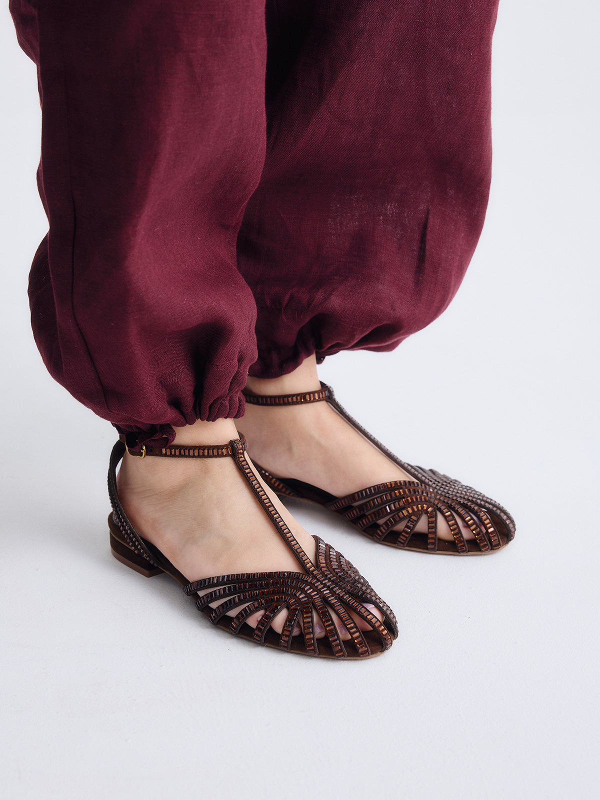 LOLA-317 STRASS BROWN