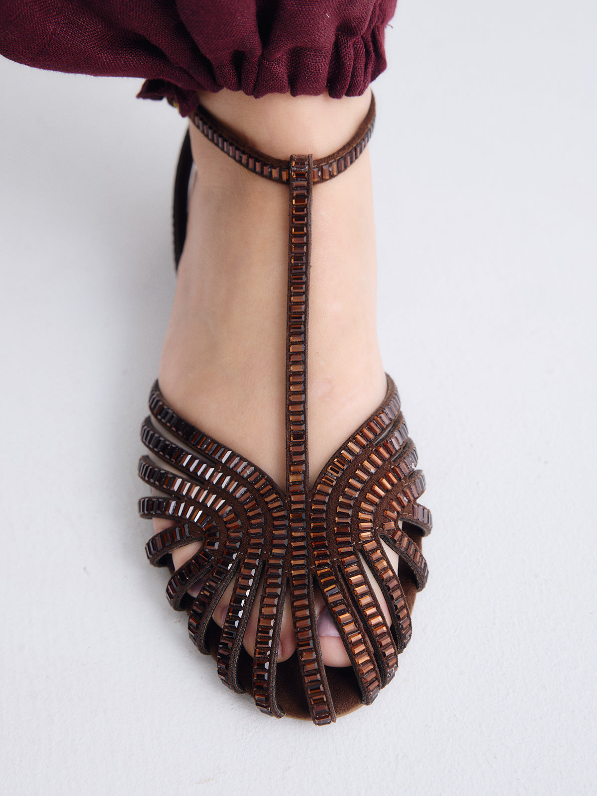 LOLA-317 STRASS BROWN