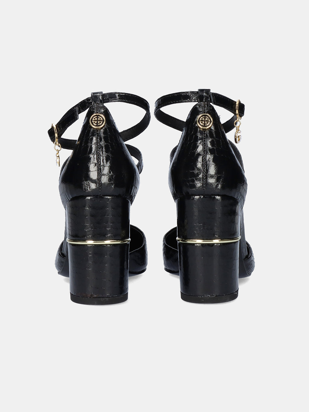 LOREEN-647 SNAKE BLACK