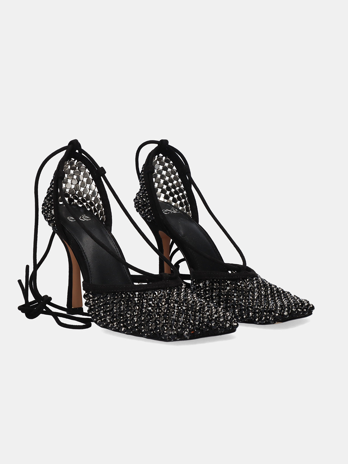 LORENA-305 STRASS BLACK