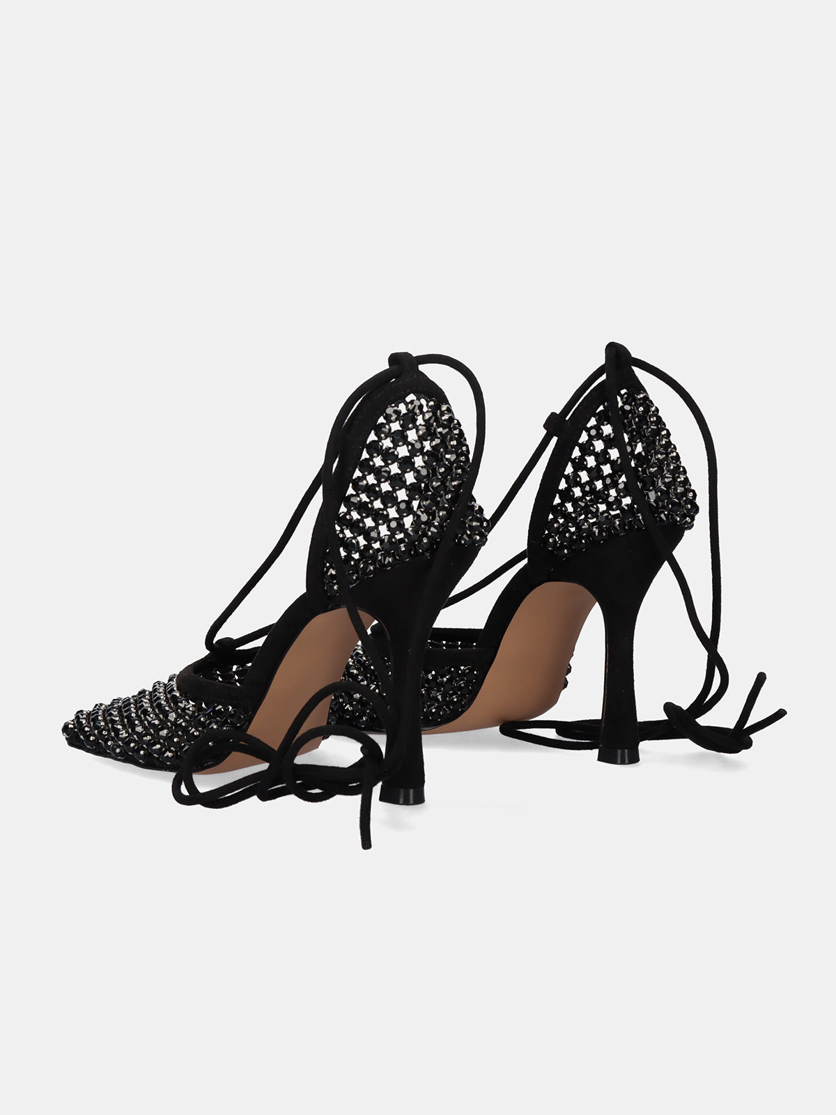 LORENA-305 STRASS BLACK