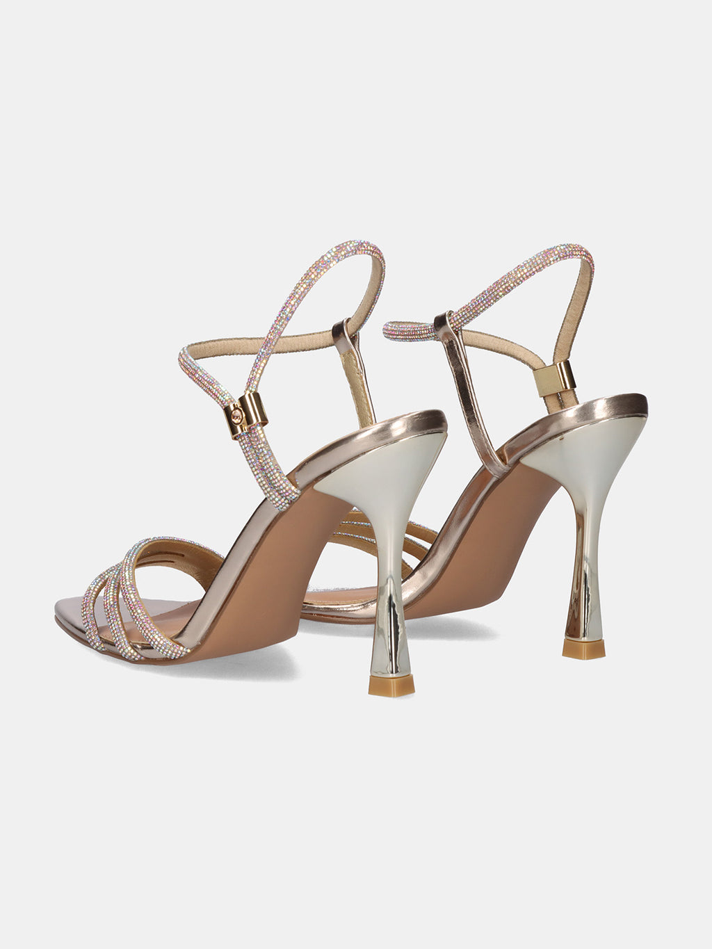 LORENZA-909 STRASS PINK GOLD