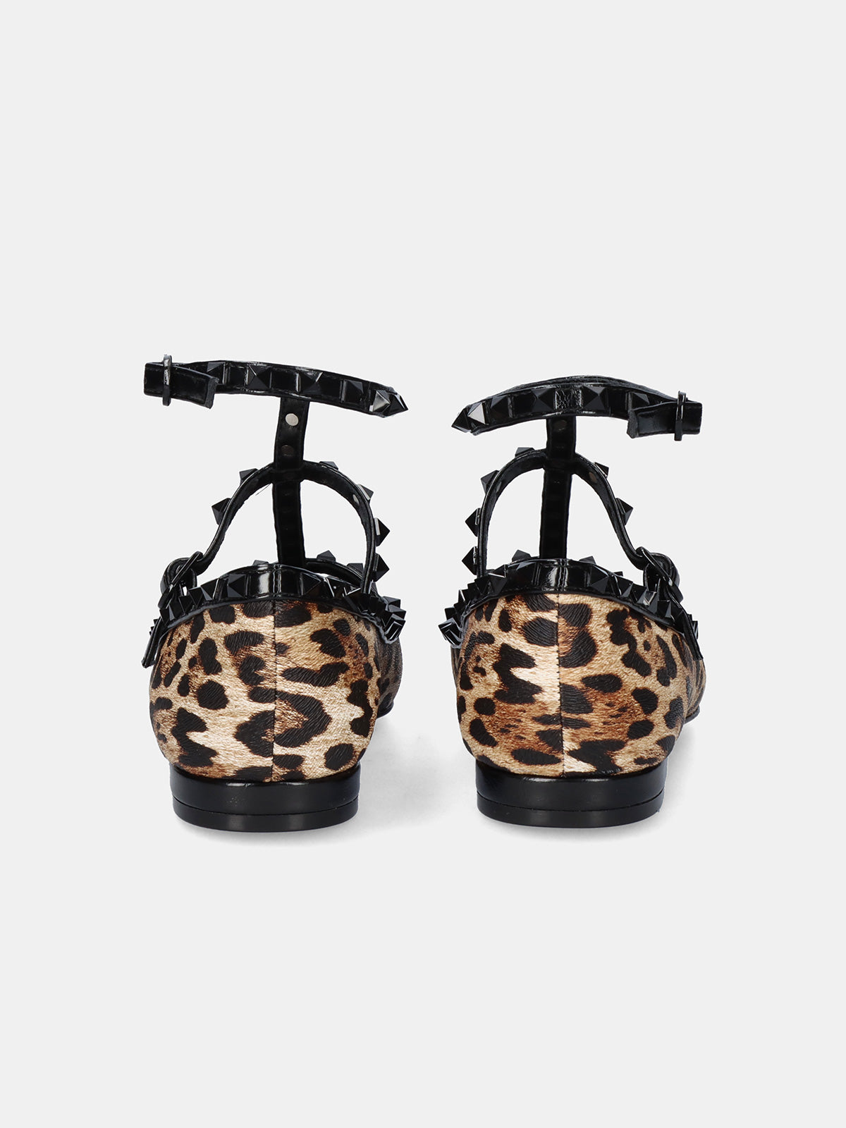 LYNDA-590 PU LEOPAR BLK