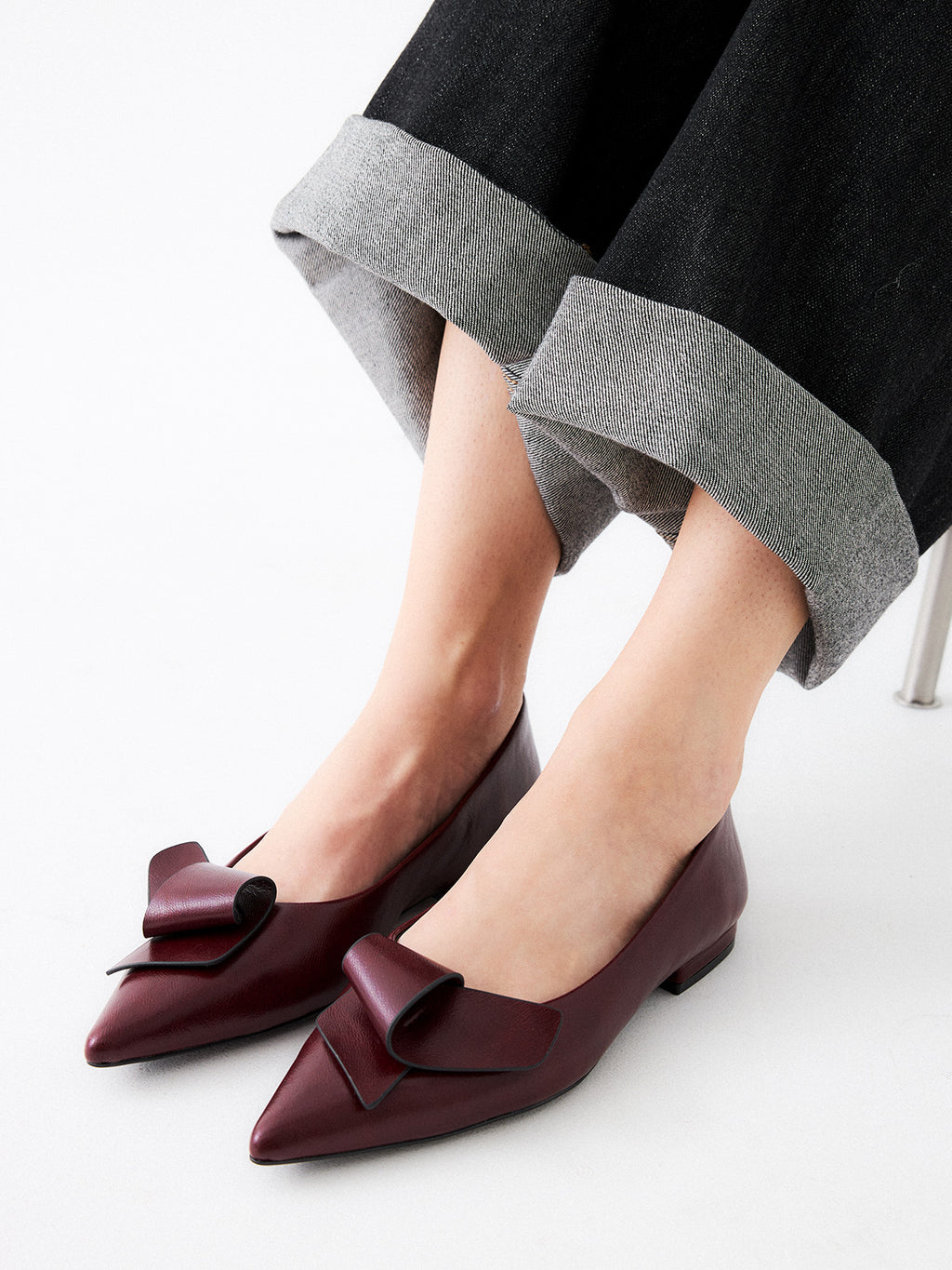 LYNDA-952 PU BORDEAUX