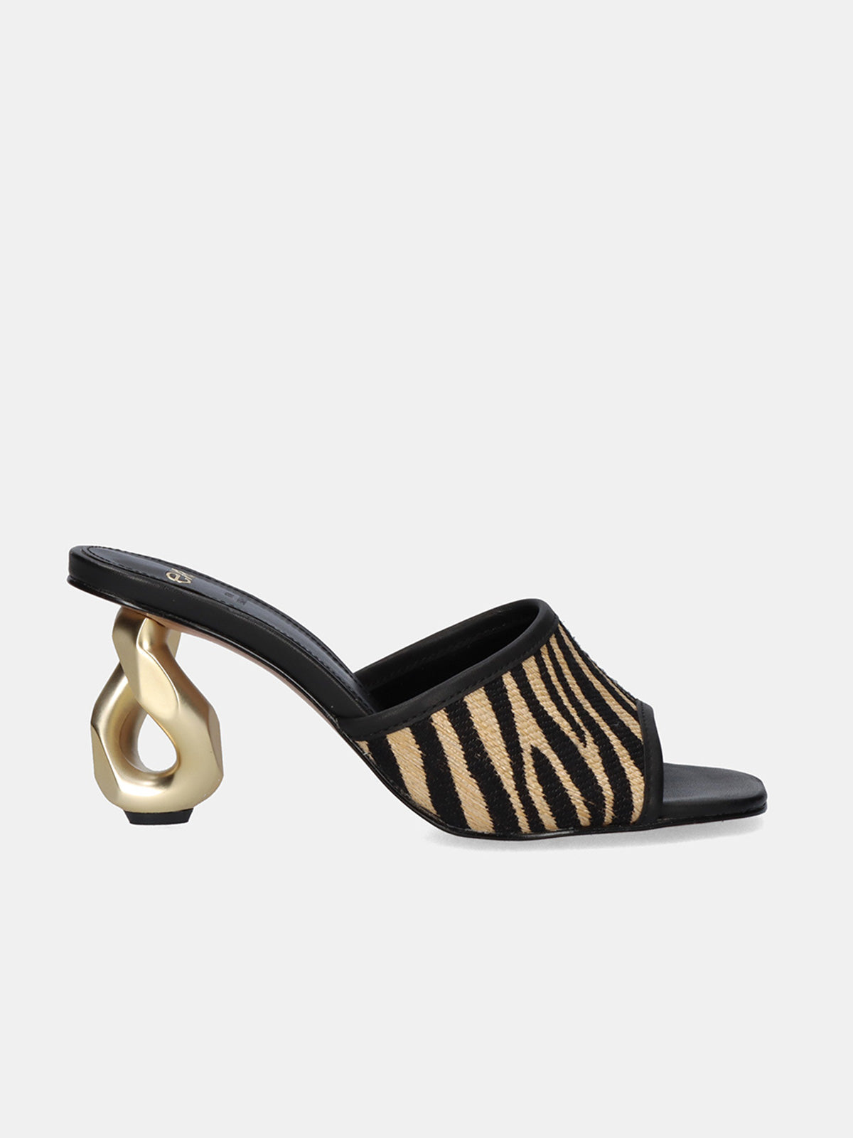 MONICA-312 ZEBRA BEIGE BLK