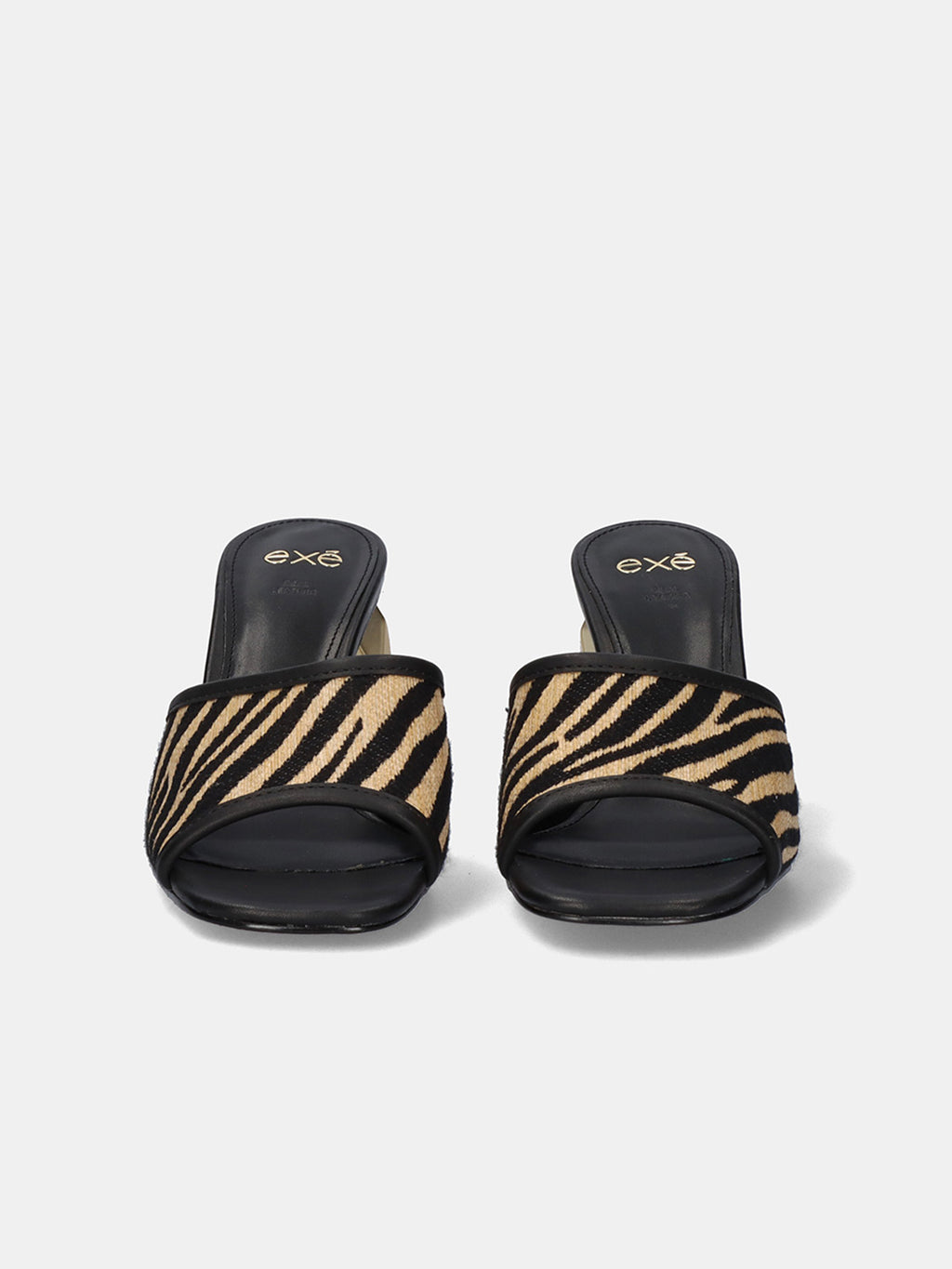 MONICA-312 ZEBRA BEIGE BLK