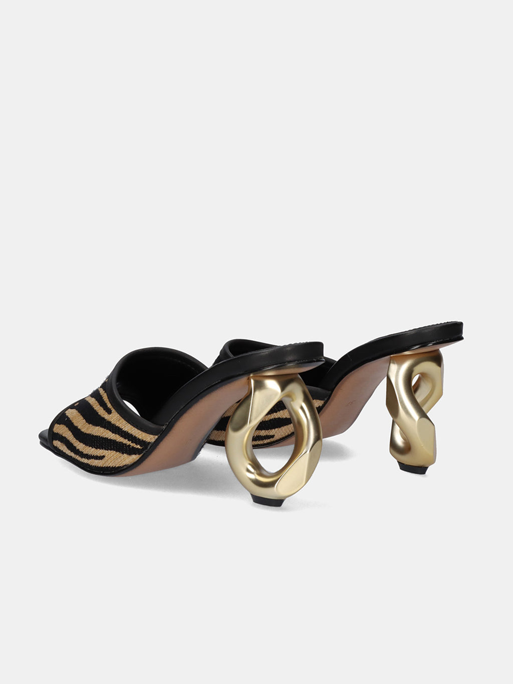 MONICA-312 ZEBRA BEIGE BLK