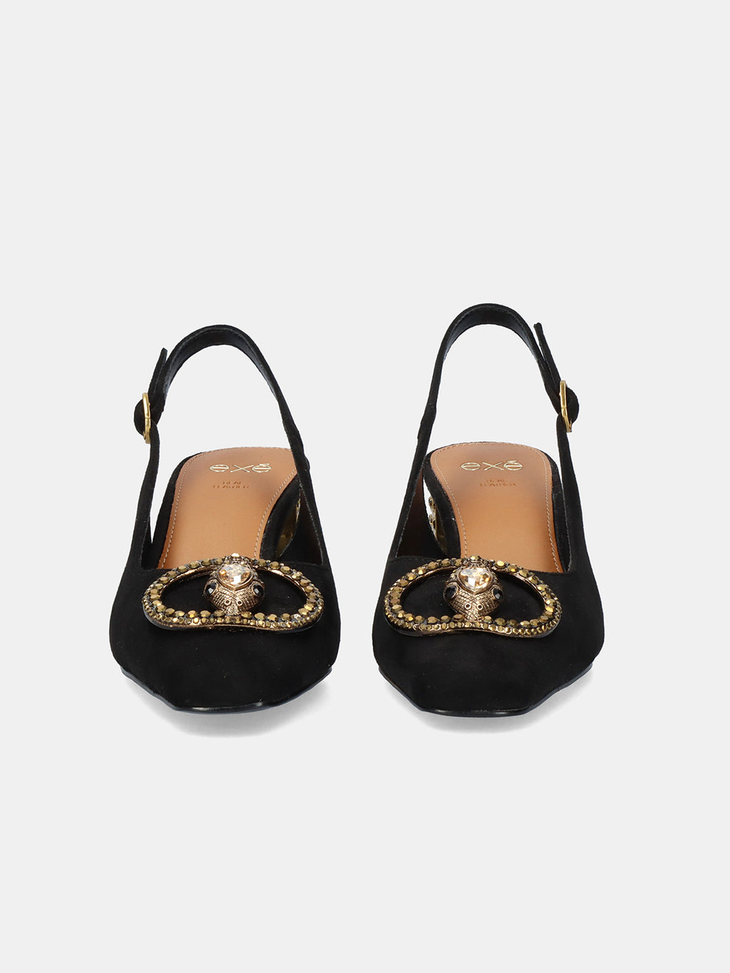 NADINE-310 FABRIC BLACK-GOLD
